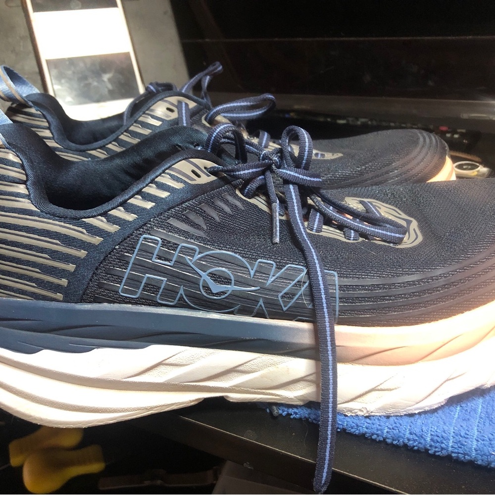 Hoka One One Men's Dark Blue Athletic Shoes